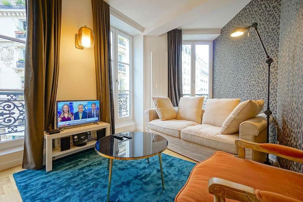 Elegant Appartement Dans Le Marais - Paris 3 Buitenkant foto
