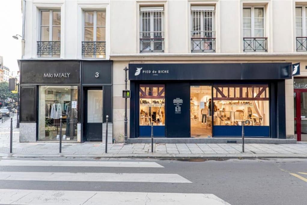 Elegant Appartement Dans Le Marais - Paris 3 Buitenkant foto